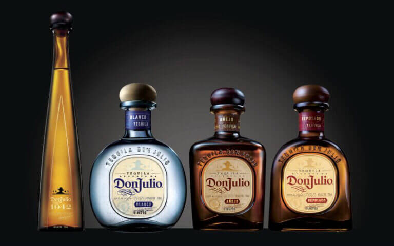 ¿Cuántas variedades de tequila Don Julio hay?