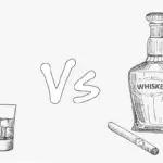 ¿Qué es más fuerte el vodka o el whisky?